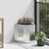 Jardinière d'Angle Argent 30 x 30 x 35 cm Acier galvanisé 538803538803
