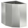 Jardinière d'Angle Argent 30 x 30 x 35 cm Acier galvanisé 538803538803