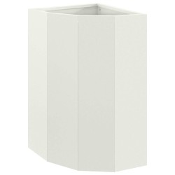 Jardinière d'Angle Blanc 30 x 30 x 50 cm Acier 538805538805