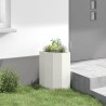 Jardinière d'Angle Blanc 30 x 30 x 50 cm Acier 538805538805