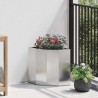 Jardinière d'Angle Argent 30 x 30 x 35 cm Acier inoxydable 538807538807
