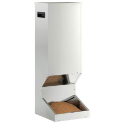 Nourrisseur pour cerfs Argent 28 x 30 x 80 cm Acier galvanisé 538809538809