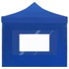 Tente de réception pliable avec parois Aluminium 6 x 3 m Bleu 538810538810