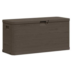 Boîte de rangement de jardin 280 L Marron 538814538814