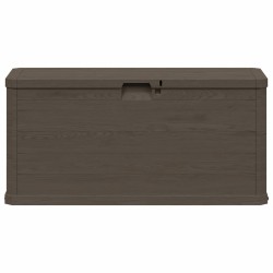 Boîte de rangement de jardin 280 L Marron 538814538814