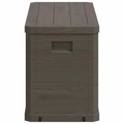 Boîte de rangement de jardin 280 L Marron 538814538814
