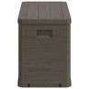 Boîte de rangement de jardin 280 L Marron 538814538814
