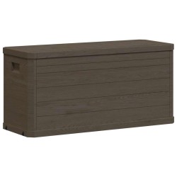 Boîte de rangement de jardin 280 L Marron 538814538814