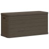 Boîte de rangement de jardin 280 L Marron 538814538814
