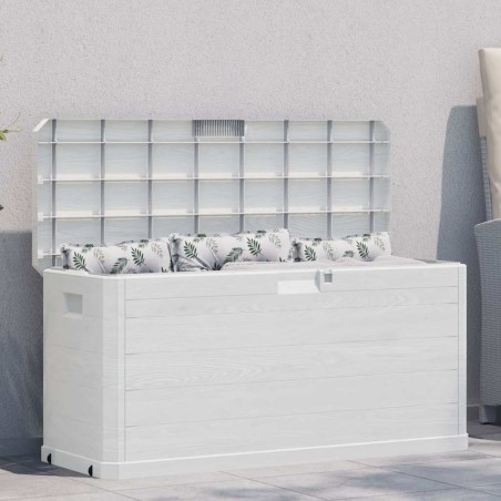 Boîte de rangement de jardin 280 L Gris clair 538815538815