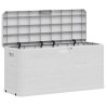 Boîte de rangement de jardin 280 L Gris clair 538815538815