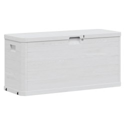Boîte de rangement de jardin 280 L Gris clair 538815538815