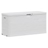 Boîte de rangement de jardin 280 L Gris clair 538815538815