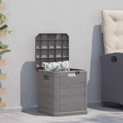 Boîte de rangement de jardin 90 L Marron 538816538816