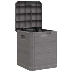 Boîte de rangement de jardin 90 L Marron 538816538816