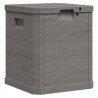 Boîte de rangement de jardin 90 L Marron 538816538816