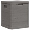 Boîte de rangement de jardin 90 L Marron 538816538816