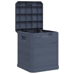 Boîte de rangement de jardin 90 L Anthracite 538817538817