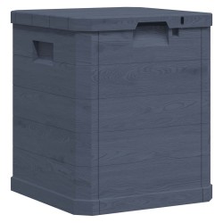 Boîte de rangement de jardin 90 L Anthracite 538817538817