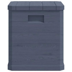 Boîte de rangement de jardin 90 L Anthracite 538817538817