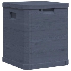 Boîte de rangement de jardin 90 L Anthracite 538817538817