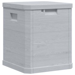 Boîte de rangement de jardin 90 L Gris clair 538818538818