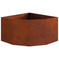 Jardinière d'Angle Rouillé 60 x 60 x 35 cm 538819538819