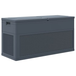 Boîte de rangement de jardin 320 L Anthracite 538820538820