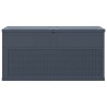 Boîte de rangement de jardin 320 L Anthracite 538820538820