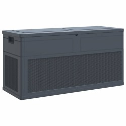 Boîte de rangement de jardin 320 L Anthracite 538820538820