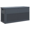 Boîte de rangement de jardin 320 L Anthracite 538820538820
