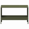 Bac de nourrissage pour poules Vert olive 81 x 32 x 53,5 cm 538821538821