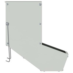 Distributeur pour lapins Argent 17,5 x 26 x 28,5 cm 538824538824