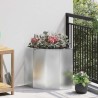 Jardinière d'Angle Argent 45 x 45 x 50 cm Acier galvanisé 538825538825