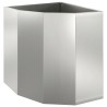 Jardinière d'Angle Argent 45 x 45 x 50 cm Acier galvanisé 538825538825