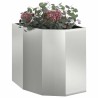 Jardinière d'Angle Argent 45 x 45 x 50 cm Acier galvanisé 538825538825
