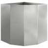 Jardinière d'Angle Argent 45 x 45 x 50 cm Acier galvanisé 538825538825