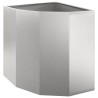 Jardinière d'Angle Argent 45 x 45 x 50 cm Acier inoxydable 538826538826