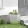 Jardinière d'Angle Argent 45 x 45 x 50 cm Acier inoxydable 538826538826