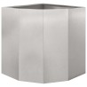 Jardinière d'Angle Argent 45 x 45 x 50 cm Acier inoxydable 538826538826