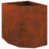 Jardinière d'Angle Rouillé 45 x 45 x 50 cm 538829538829