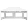 Tente de réception pliable avec parois Aluminium 6 x 3 m Blanc 538832538832