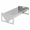 Trough d'alimentation pour le bétail Argent 108 x 50 x 28 cm 538834538834