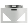 Trough d'alimentation pour le bétail Argent 108 x 50 x 28 cm 538834538834