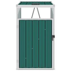 Abri de poubelle Vert 72x81x121 cm Acier 538835538835