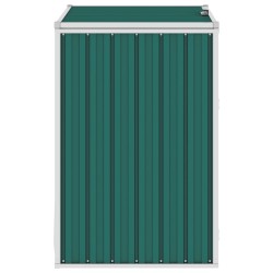 Abri de poubelle Vert 72x81x121 cm Acier 538835538835