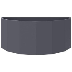 Jardinière Anthracite 90 x 45 x 35 cm Acier 538838538838