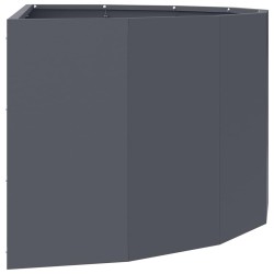 Jardinière Anthracite 90 x 45 x 35 cm Acier 538838538838