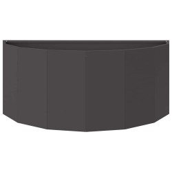 Jardinière Noir 90 x 45 x 35 cm Acier 538839538839