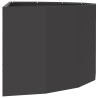 Jardinière Noir 90 x 45 x 35 cm Acier 538839538839